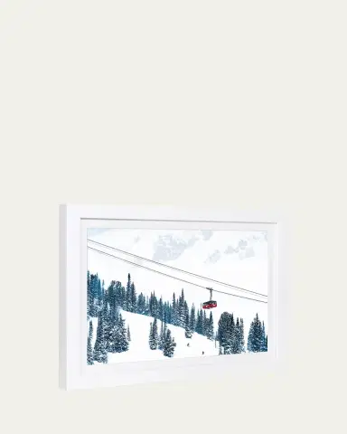 Gray Malin "The Aerial Tram, Jackson Hole" Mini Print | Thumbnail 2