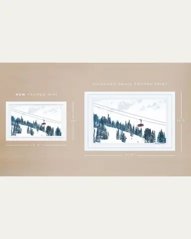 Gray Malin "The Aerial Tram, Jackson Hole" Mini Print | Thumbnail 3