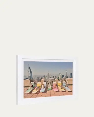 Gray Malin "Sunbathers, Top of The Rock" Mini Print | Thumbnail 2