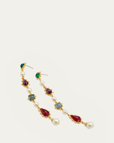 ben-amun Byzantine Linear Earrings | Thumbnail 3 ben-amun Byzantine Linear Earrings | Thumbnail 3