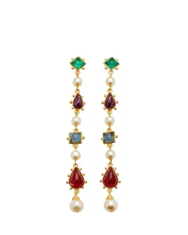 ben-amun Byzantine Linear Earrings | Thumbnail 1 ben-amun Byzantine Linear Earrings | Thumbnail 1
