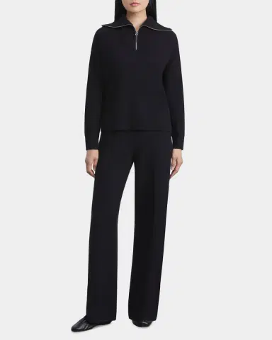 Lafayette 148 New York Cashmere Double-Knit Pull-On Pants | Thumbnail 17
