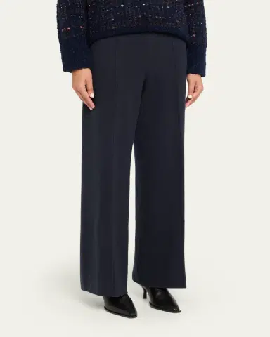Lafayette 148 New York Cashmere Double-Knit Pull-On Pants | Thumbnail 8
