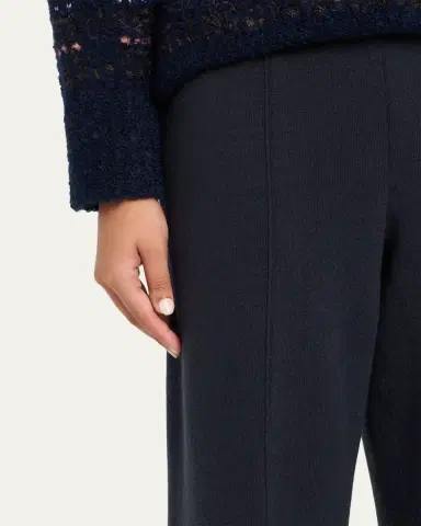 Lafayette 148 New York Cashmere Double-Knit Pull-On Pants | Thumbnail 9
