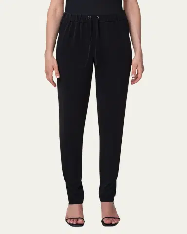 Akris punto Mike Split-Hem Crepe Pull-On Pants | Thumbnail 6
