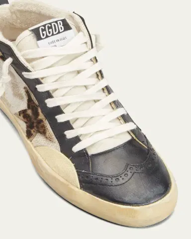 Golden Goose Mid Star Rustic Leather Sneakers | Thumbnail 5