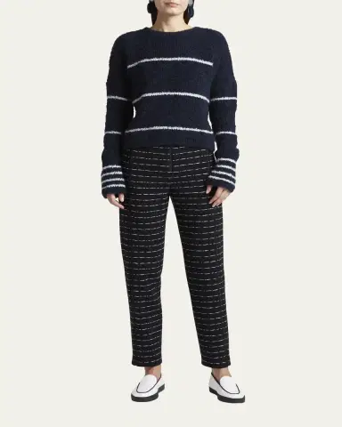 Giorgio Armani Striped Cashmere Pullover | Thumbnail 6 Giorgio Armani Striped Cashmere Pullover | Thumbnail 6