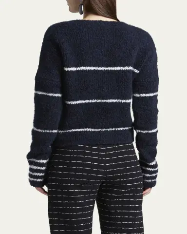 Giorgio Armani Striped Cashmere Pullover | Thumbnail 7 Giorgio Armani Striped Cashmere Pullover | Thumbnail 7