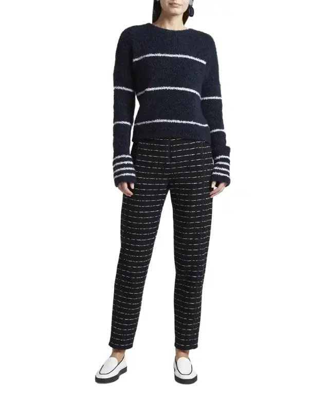 Giorgio Armani Striped Cashmere Pullover