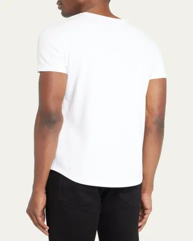 Monfrère Men's Dann Solid Crew T-Shirt | Thumbnail 3