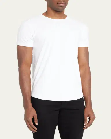 Monfrère Men's Dann Solid Crew T-Shirt | Thumbnail 4