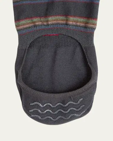 Paul Smith Men's Multiblock No-Show Socks w/ Heel Grips | Thumbnail 3