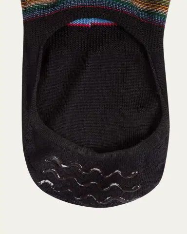 Paul Smith Men's Multiblock No-Show Socks w/ Heel Grips | Thumbnail 7