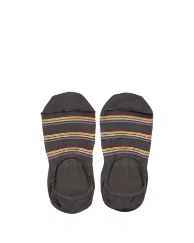 Paul Smith Men's Multiblock No-Show Socks w/ Heel Grips | Thumbnail 1