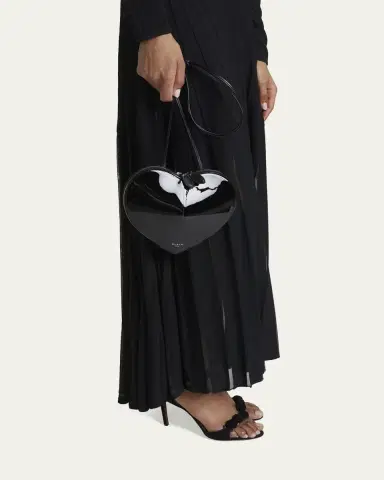 Alaïa Le Coeur Crossbody Bag in Patent Leather | Thumbnail 2