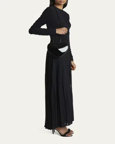 Alaïa Le Coeur Crossbody Bag in Patent Leather | Thumbnail 3