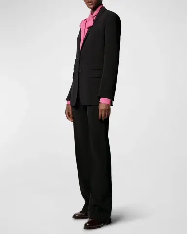 Another Tomorrow Doppio Wide-Leg Pants | Thumbnail 2