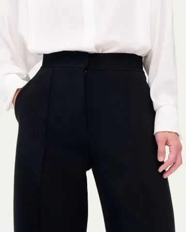 Another Tomorrow Doppio Wide-Leg Pants | Thumbnail 11