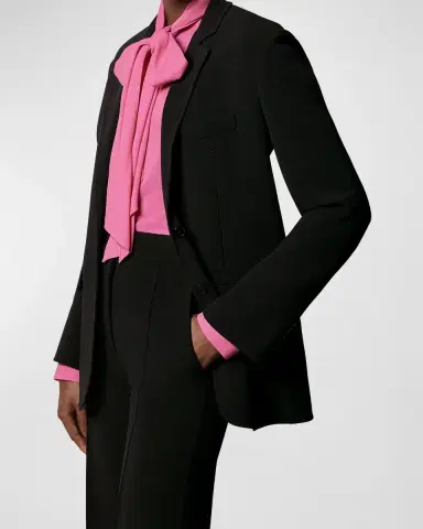 Another Tomorrow Doppio Wide-Leg Pants | Thumbnail 5
