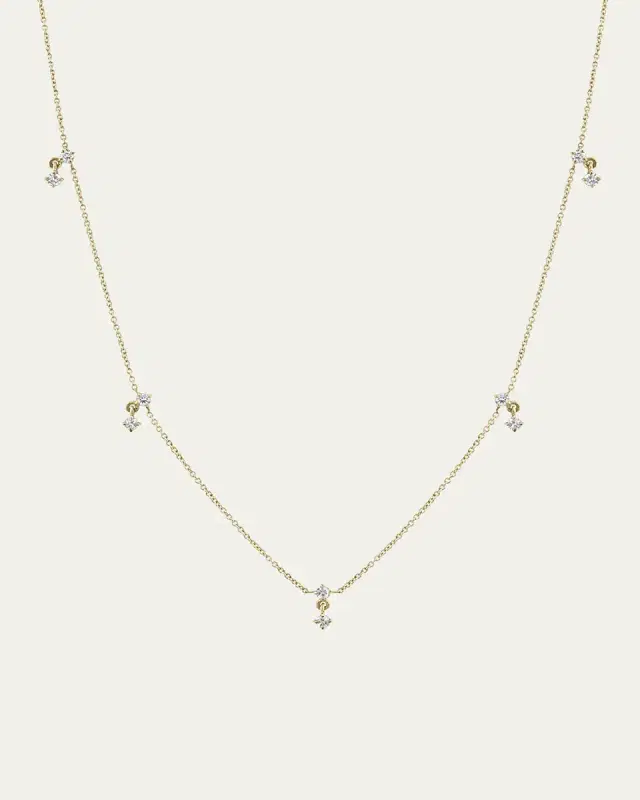 Eclat Diamond Station Necklace