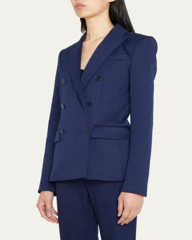 Altuzarra Indiana Double-Breasted Tailored Jacket | Thumbnail 4 Altuzarra Indiana Double-Breasted Tailored Jacket | Thumbnail 4