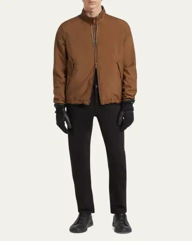 Zegna Men's 5-Pocket Stretch Pants | Thumbnail 2 Zegna Men's 5-Pocket Stretch Pants | Thumbnail 2