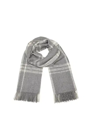 Max Mara Blocco Alpaca Fringe Scarf | Thumbnail 1