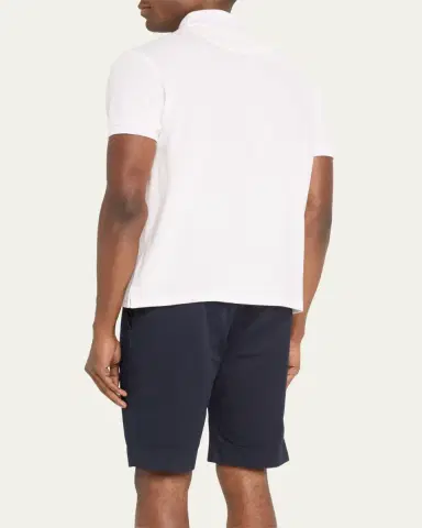 Vilebrequin Men's Solid Terry Polo Shirt | Thumbnail 3