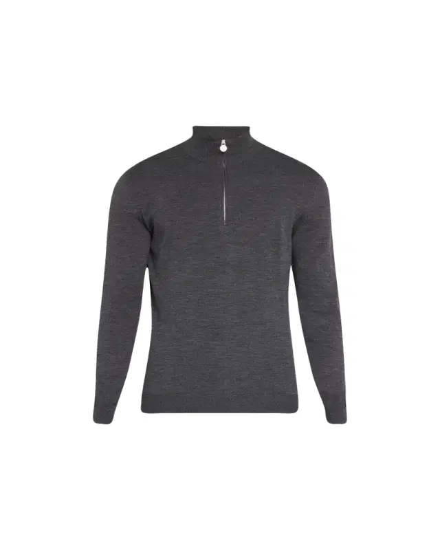 Men's Wool Half-Zip Sweater