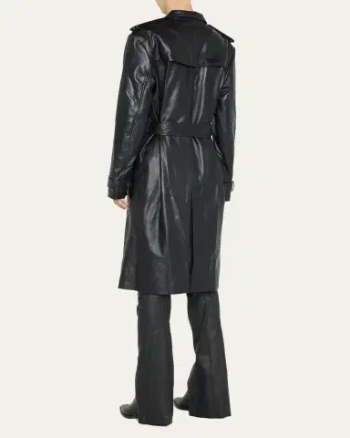 SPRWMN Leather Trench Coat | Thumbnail 4