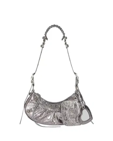 Balenciaga Cagole XS Metallic Stud Hobo Shoulder Bag | Thumbnail 1