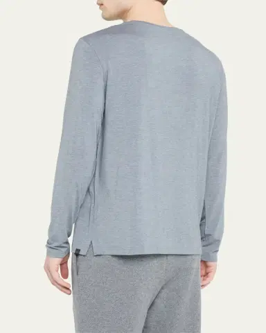 Derek Rose Men's Modal Crewneck T-Shirt | Thumbnail 3