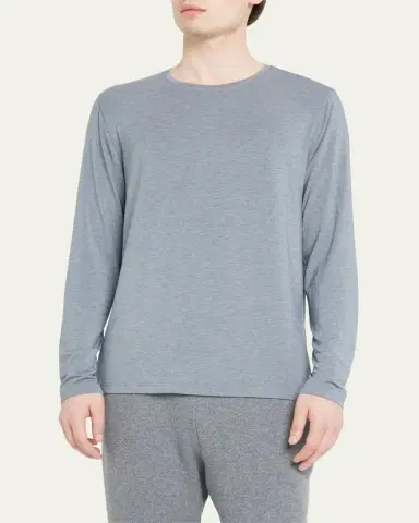 Derek Rose Men's Modal Crewneck T-Shirt | Thumbnail 4
