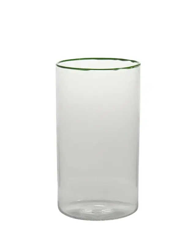 Tuttoattaccato Dark Green Highball Glass
