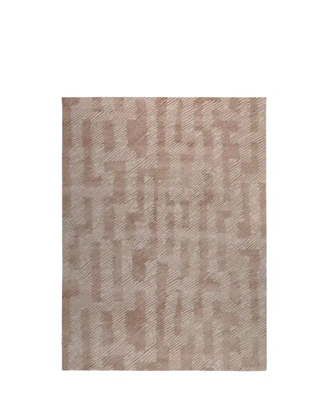 Verge Clay Hand-Knotted Rug, 6' x 9'