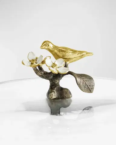 Michael Aram Lovebirds Cake Stand With Dome | Thumbnail 3