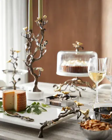 Michael Aram Lovebirds Cake Stand With Dome | Thumbnail 4