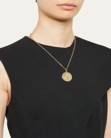 Verdura Zodiac Pendant Necklace, Sagittarius | Thumbnail 2
