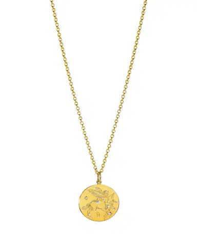 Verdura Zodiac Pendant Necklace, Sagittarius | Thumbnail 1