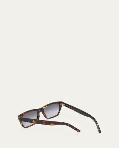 Saint Laurent Men's SL 5980 Acetate Rectangle Sunglasses | Thumbnail 2 Saint Laurent Men's SL 5980 Acetate Rectangle Sunglasses | Thumbnail 2