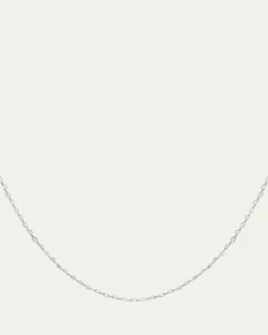 Paul Morelli 18K White Gold Hexagonal Diamond Necklace | Thumbnail 1 Paul Morelli 18K White Gold Hexagonal Diamond Necklace | Thumbnail 1