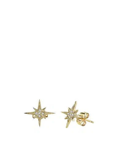 Sydney Evan Diamond Starburst Stud Earring, Single | Thumbnail 1 Sydney Evan Diamond Starburst Stud Earring, Single | Thumbnail 1
