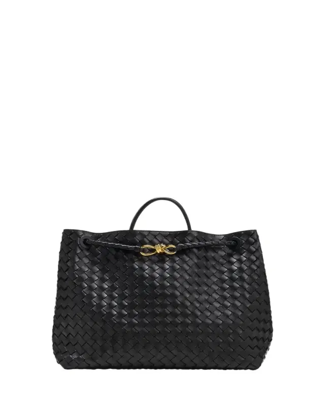 Bottega Veneta Andiamo Large Leather Tote Bag