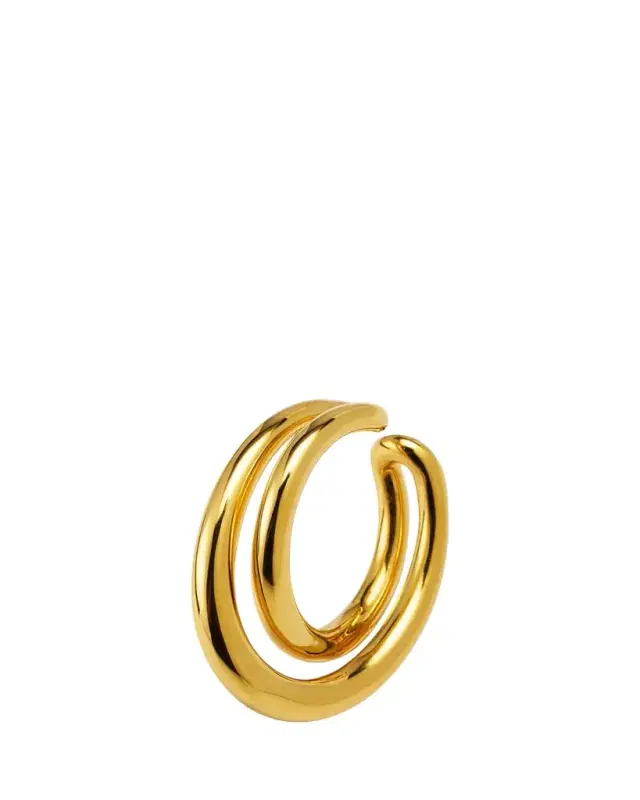 Charlotte Chesnais Initial Cuff Vermeil
