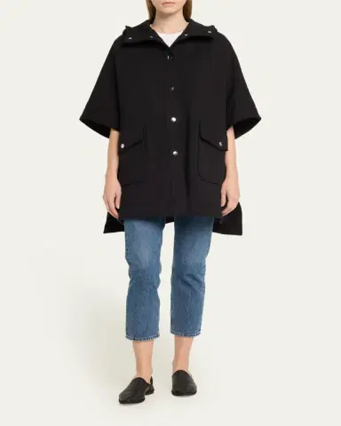 FAZ Lola Hooded Cape Coat | Thumbnail 2 FAZ Lola Hooded Cape Coat | Thumbnail 2