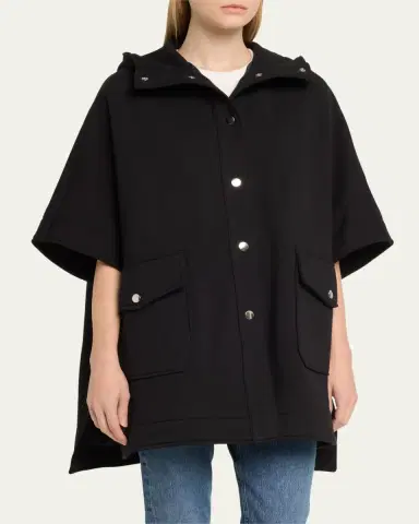 FAZ Lola Hooded Cape Coat | Thumbnail 4 FAZ Lola Hooded Cape Coat | Thumbnail 4