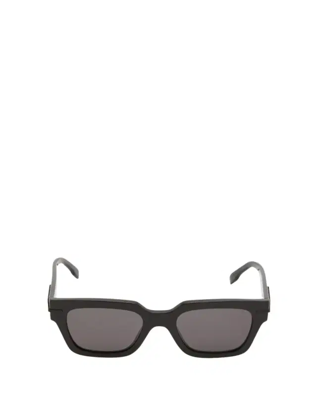 Men's Tonal Logo Acetate Square Sunglasses