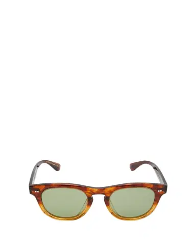 Oliver Peoples Men's Rorke Round Acetate & Crystal Sunglasses | Thumbnail 1