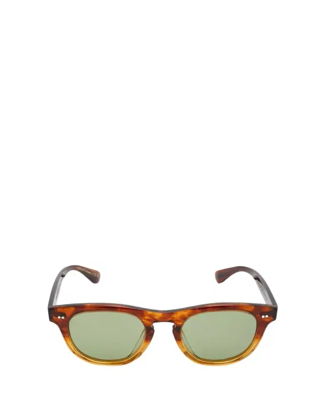 Oliver Peoples Men's Rorke Round Acetate & Crystal Sunglasses