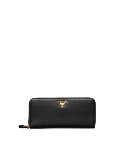 Prada Large Continental Leather Wallet | Thumbnail 1 Prada Large Continental Leather Wallet | Thumbnail 1